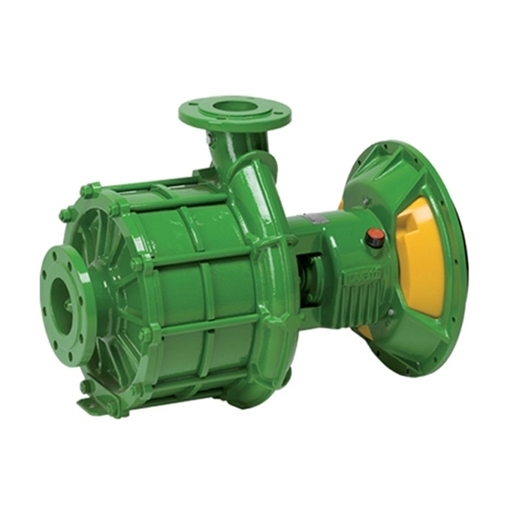 Multistage SAE flanged pumps for thermic engines